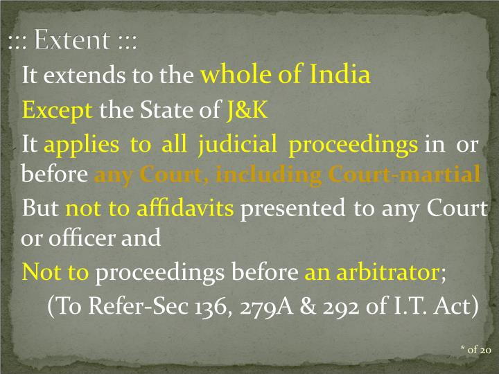 Indian Evidene Act